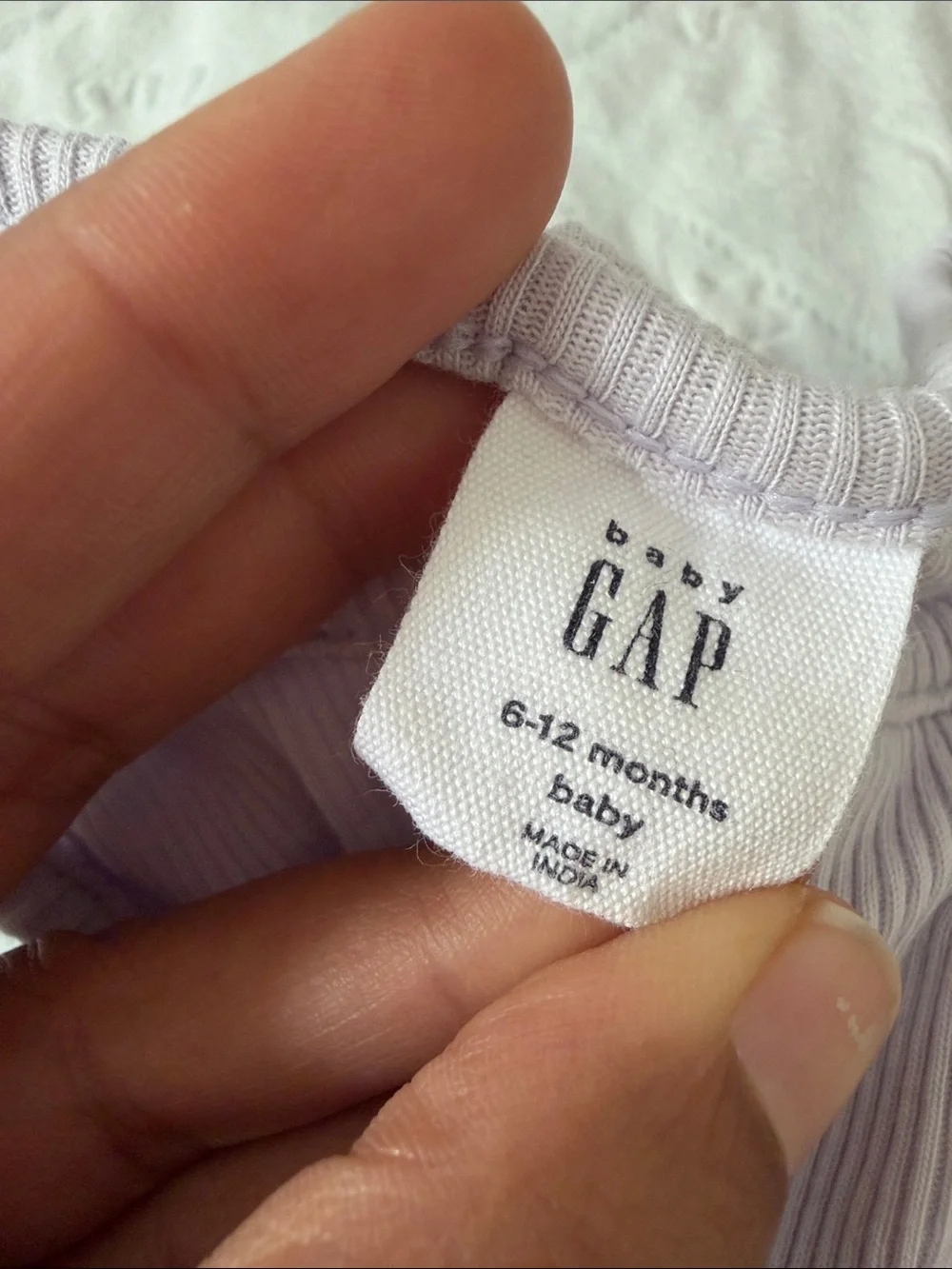 GAP Pink and Light Gray Bubble Dress